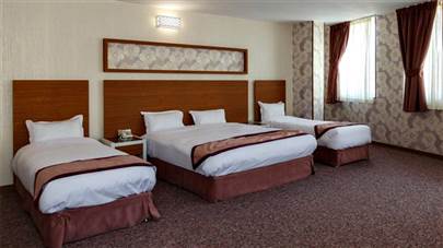 اتاق چهار تخته هتل آوین اصفهان